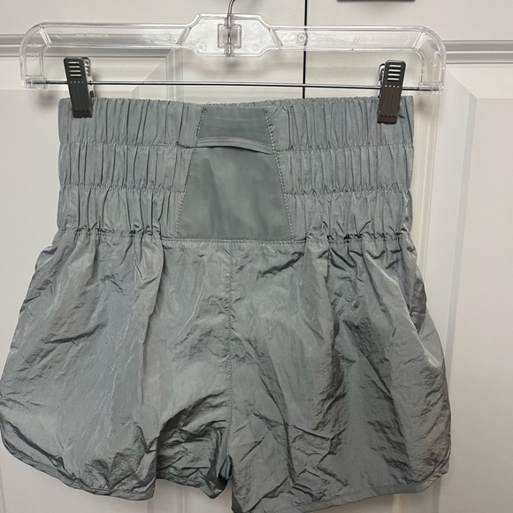 Grey high waisted shorts | free people movement | size XS - Picture 3 of 3